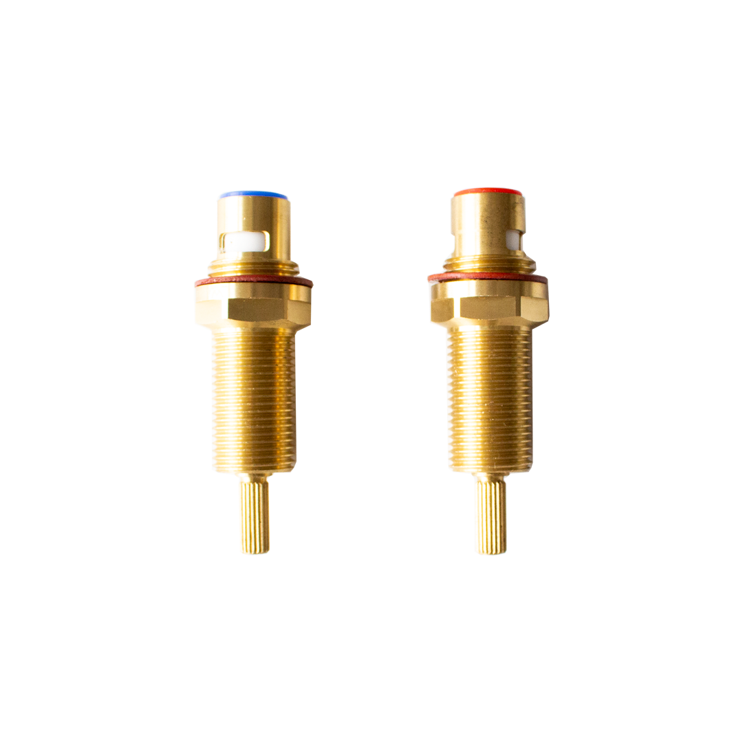 Infiniti InWall Assembly Taps Spindles Extended Set (H&C InWall