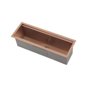 (D)Kitchen Trough 640mm - Entertainer Series - Brushed Copper