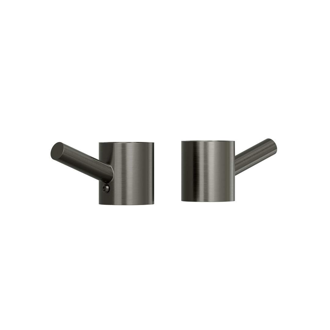 Modi Towel Hook Set – Brushed Gunmetal Modi Towel Hook Set – Brushed Gunmetal