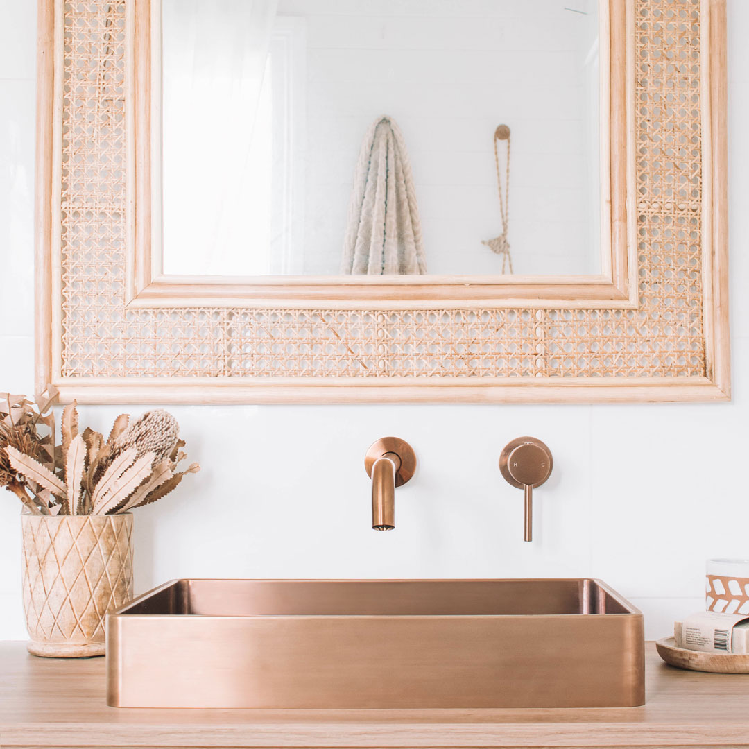 Ora 470mm Copper sink New Zealand | Copper kitchen sinks ...