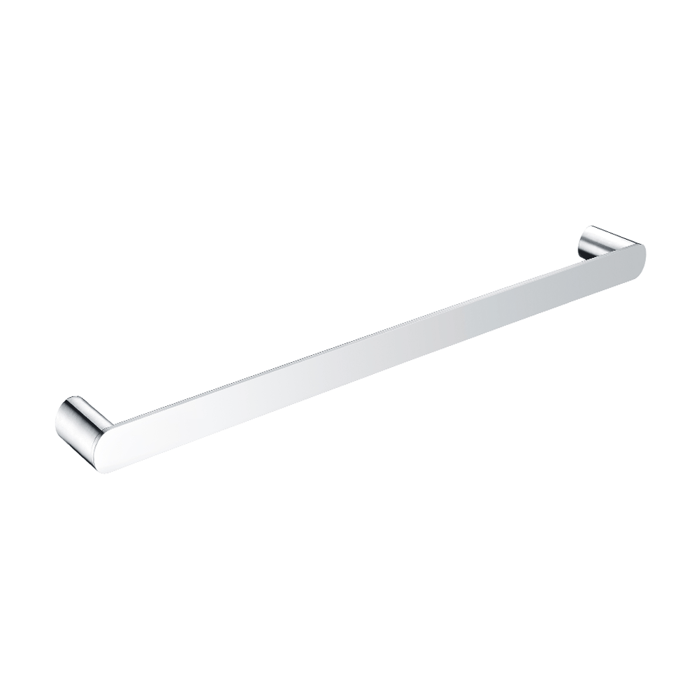 Milani Single Towel Rail 600mm Brushed Nickel (NZ) ABI Bathrooms