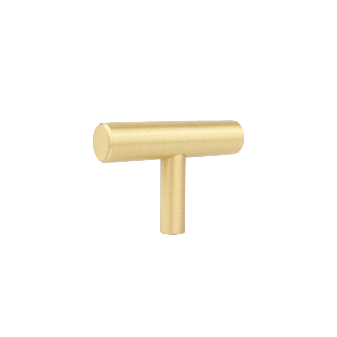 Pika Cabinetry Knob - Brushed Brass