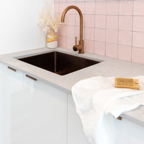 Elysian Kitchen Mixer - Brushed Copper | (NZ) ABI Bathrooms & Interiors