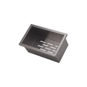 (D)Colander Insert - Entertainer Series - Brushed Gunmetal