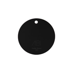 Colour Sample - Matte Black (AEA) - Solid Brass