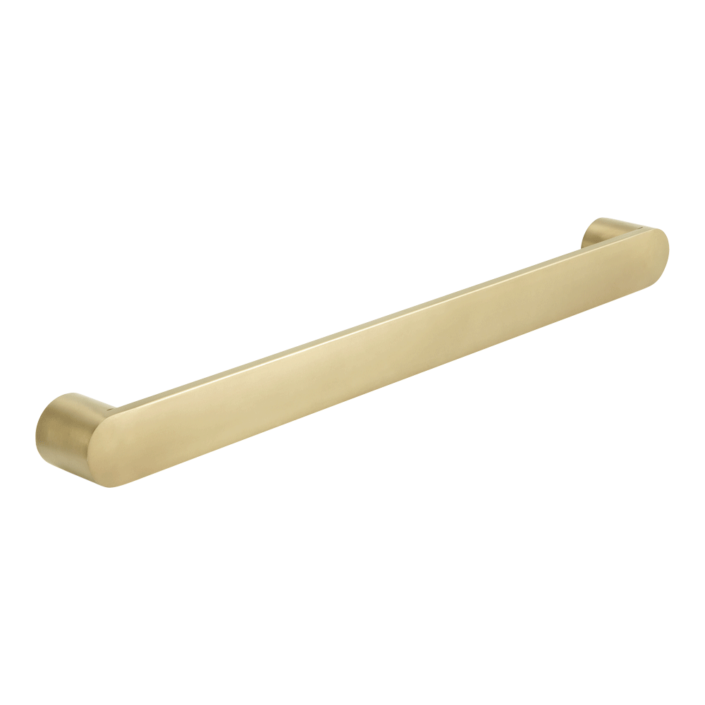 Otto Heated Towel Rail Brushed Brass (NZ) ABI Bathrooms & Interiors