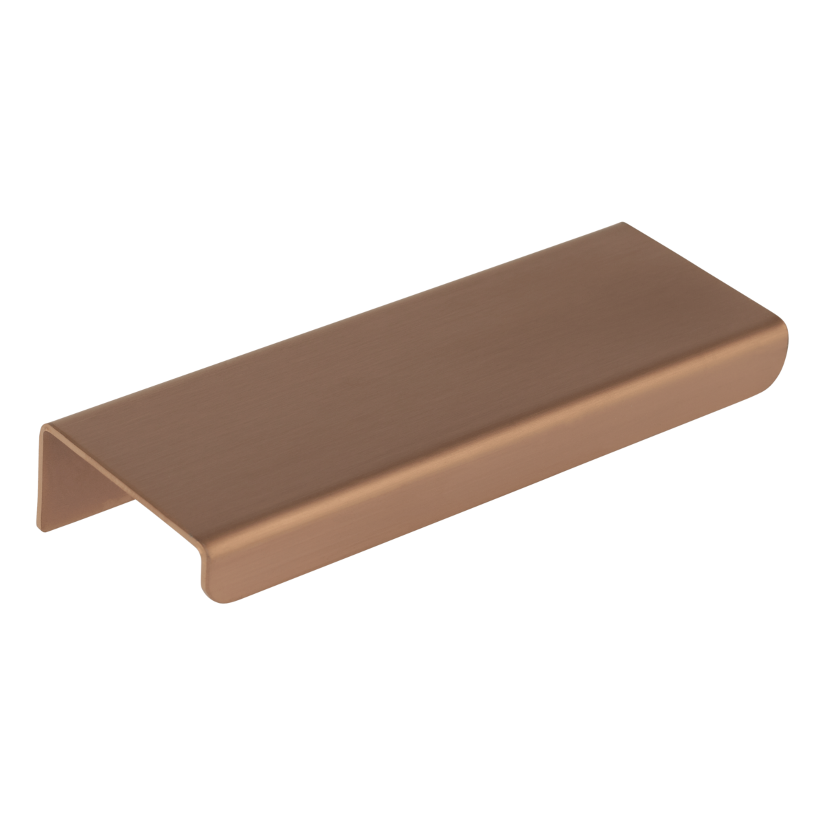 Cabinetry Pull Extended 100mm - Brushed Copper