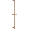 shower rail - brushed copper